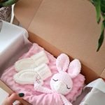 Dovanų rinkinys naujagimiui Rausvas Miegutis