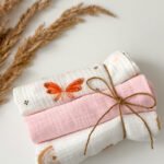 Muslino 3 vnt. Merliukų rinkinys