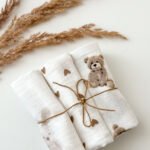 Muslino 3 vnt. Merliukų rinkinys