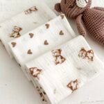 Muslino 3 vnt. Merliukų rinkinys